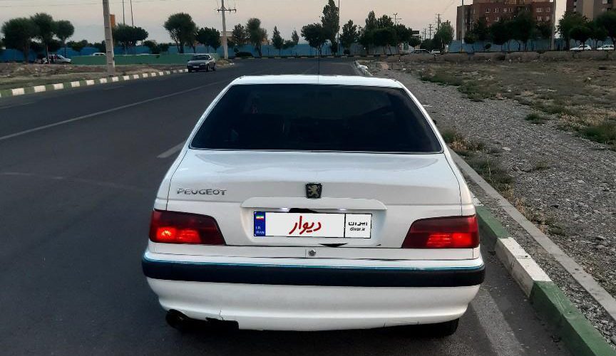 پژو پارس ساده، مدل 1386