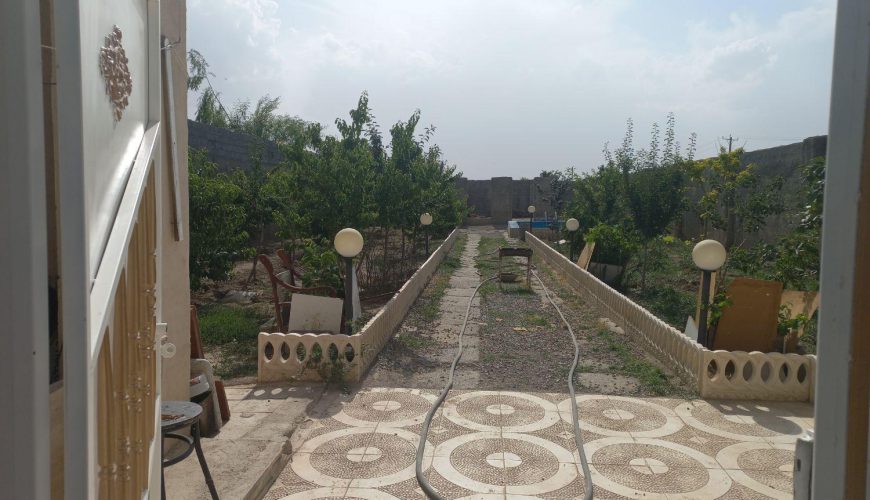 620 متر باغچه تکمیل